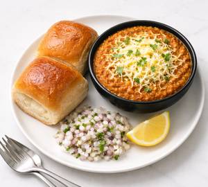 Cheese Pav Bhaji