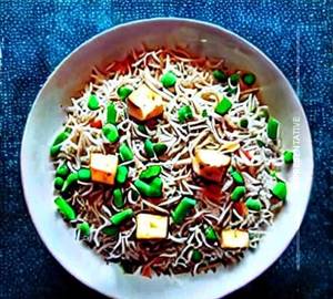 Paneer Mushroom Fried Rice