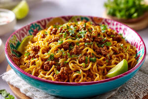 Egg Garlic Noodles