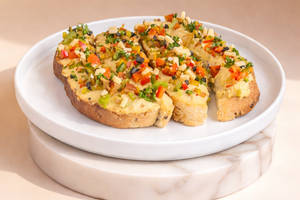 Mediterranean Hummus Toast