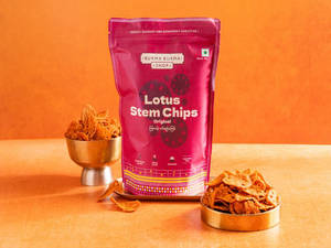 Lotus Stem Chips (Original) -  90Gm