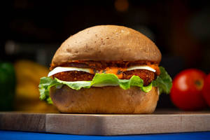 Pookie Paneer Makhani Burger