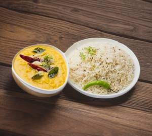 Dal Tadka With Jeera Rice