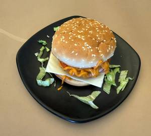 Veg cheese burger