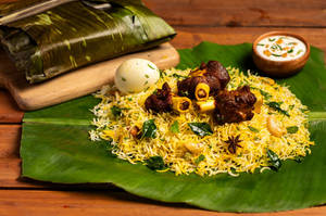 MANGALORE GHEE ROAST BIRYANI MUTTON (with Bone)(p)