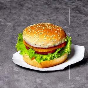 Crispy veg burger