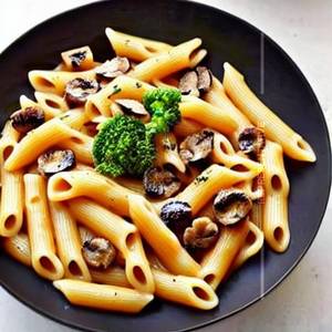 Meat Fungi Pasta