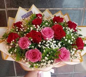 Pure Love Roses Basket