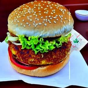 Churmur Pandey Chicken Burger