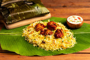 HYDERABADI MURG TIKKA Biryani(p)