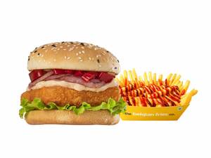 Peppy Paneer Burger Combo