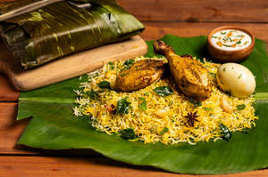 MANGALORE GHEE ROAST BIRYANI CHICKEN (with Bone)(p)
