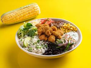 Crispy Chicken Burrito Bowl