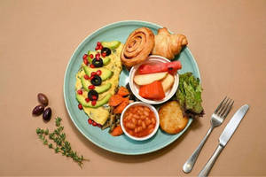Breakfast Set 3 (ham & Cheese Or Mediterranean)