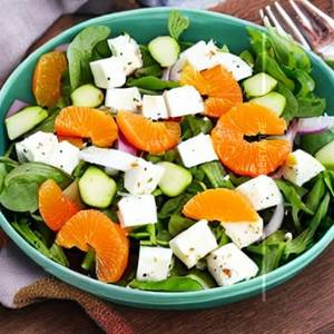 Tangy Tangerine Feta Salad