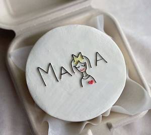 Mama Cartoon Design Mango Bento Cake