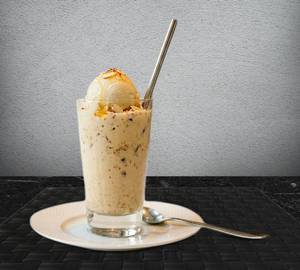 BADAM SHAKE WITH ICE CREAM