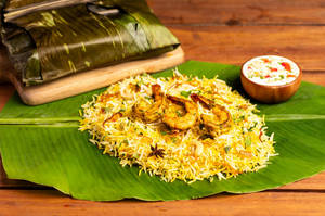 HYDERABADI PRAWNS BIRYANI  (p)