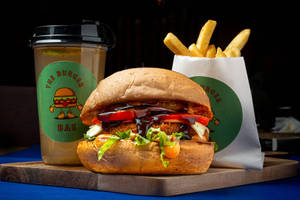 Bbq Chicken Burger Meal