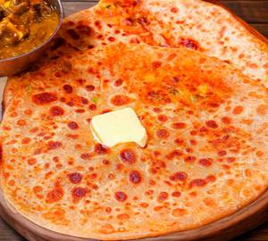 Vegetable Paratha with curd [ 2 Pieces ]