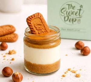 Lotus Biscoff Cheesecake Jar