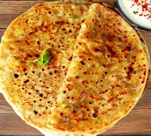 Aalu Paratha With Curd [ 2 Pieces ]