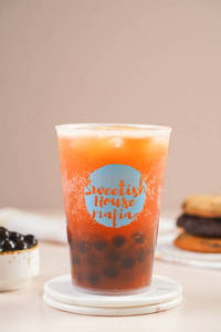 Mango Passion Fruit Bubble Tea