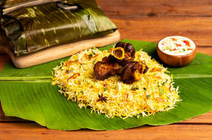 HYDERABADI MUTTON BIRYANI (with Bone)(p)
