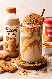 Lotus Biscoff Milk Shake