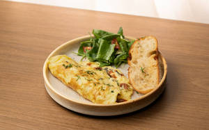 Olive & Sundried Tomato Omelette
