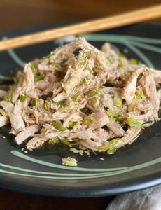 Asian Chicken Salad With Miso Dressing
