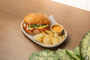 Mediterranean Ciabatta Sandwich