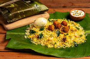 MANGALORE GHEE ROAST BIRYANI (chicken Kofta)(p)