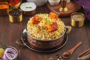 Paneer Tikka Veg Biryani