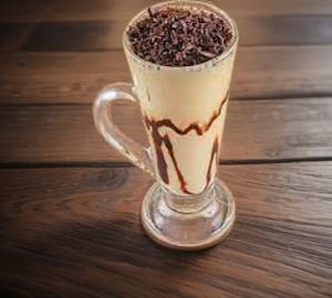 Cold coffee with crush