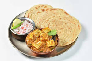 Handi Paneer Roti Combo