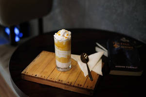 Mango Cheese Cake Milk Shake