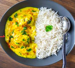 Special Marwadi Kadi Pakodi Rice