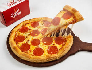 Puff Crust Chicken Pepperoni Pizza