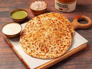 Onion Garlic Paratha