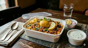 Kolkata Egg Biryani ( Serve 1 )