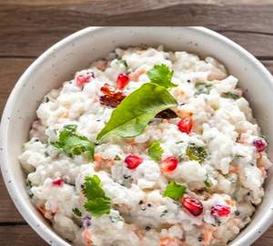 Special Curd Rice With Pickle