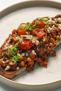 Masala Baked Beans Toast