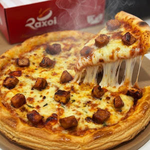 Puff Crust BBQ Chicken Pizza