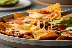Nachos Salsa With Process Cheese