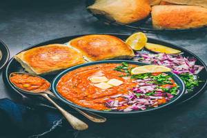Chilli Garlic Pav Bhaji