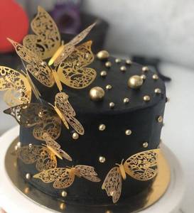 Chocolate Truffle Butterfly Cake