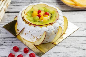 Fresh Fruit Cake