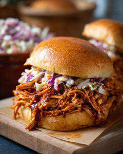 Pulled Chicken Burger
