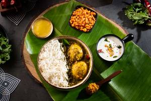 Andhra Style Egg Rice Bowl